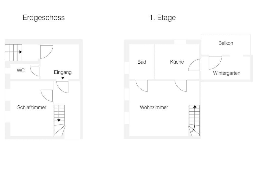 Maisonettewohnung In Elbnaehe Drezda Kültér fotó